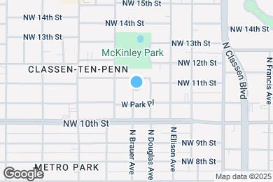 Map image of the property - 1138 N Brauer Ave