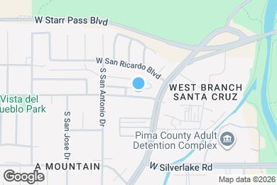 Map image of the property - 1499 W Beantree Ln