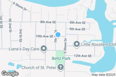 Map image of the property - 708 10th Ave SE