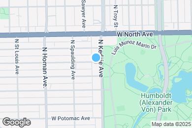 Map image of the property - 3211 W Le Moyne St