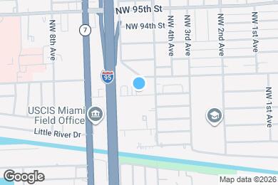 Map image of the property - 555 NW 90th St