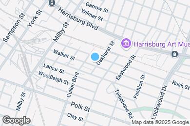 Map image of the property - 808 Oakhurst St