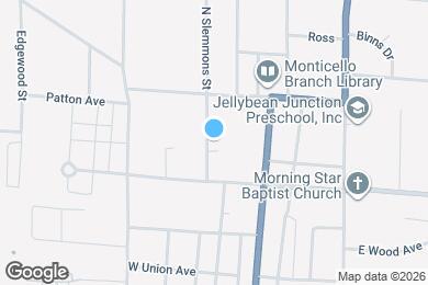 Map image of the property - 726 N Slemons St