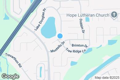 Map image of the property - 9504 Lake Douglas Pl