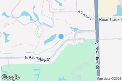 Map image of the property - 2801 N Palm Aire Dr