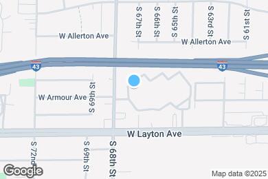 Map image of the property - English Meadows Apartment Homes, Greenfield WI