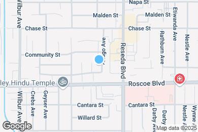 Map image of the property - 8343 Amigo Ave