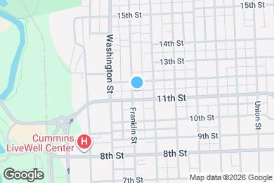 Map image of the property - 1111 Franklin St