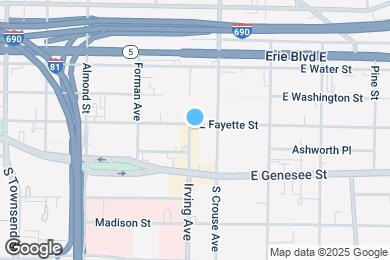 Map image of the property - 900 East Fayette Group, LLC