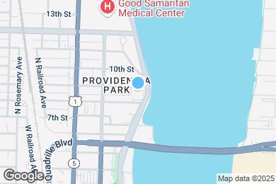 Map image of the property - 917 N Flagler Dr