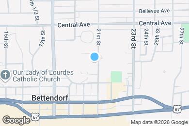 Map image of the property - 636 21st St