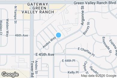 Map image of the property - 4659 N Argonne St