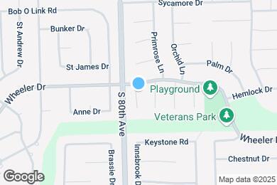 Map image of the property - 15405 Tulip Ct