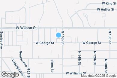 Map image of the property - 652 N 17th St