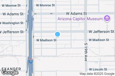 Map image of the property - 121 S 21st Ave