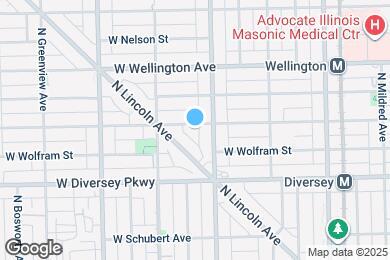 Map image of the property - 1217 W George St