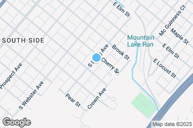 Map image of the property - 1415 S Irving Ave