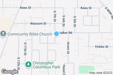 Map image of the property - 2622 S 7th St