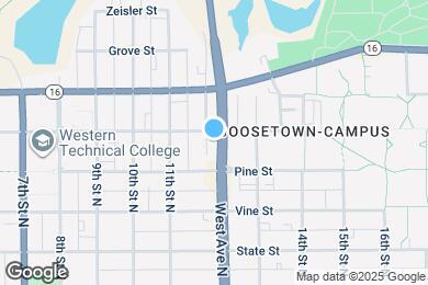 Map image of the property - Badger West Residences