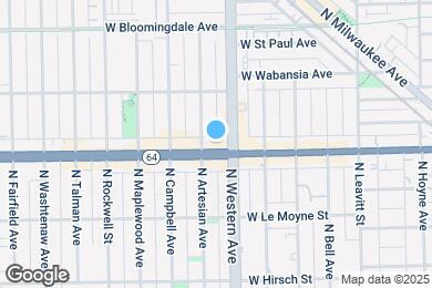 Map image of the property - 2700 N W Ave