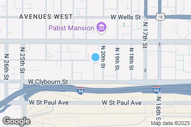 Map image of the property - 2023 W Michigan St