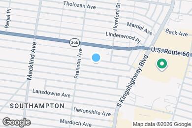 Map image of the property - 5030 Winona Ave