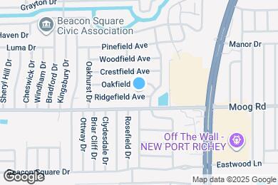 Map image of the property - 4239 Ridgefield Ave