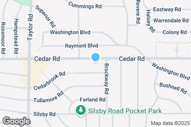 Map image of the property - 13614 Cedar Rd