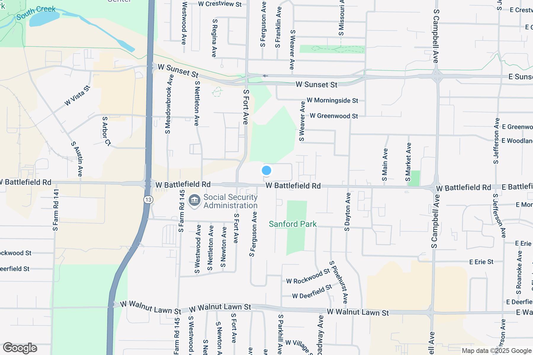 Springfield Zip Code Map United States Map