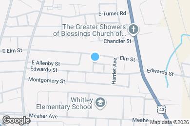 Map image of the property - 503 Vermont St