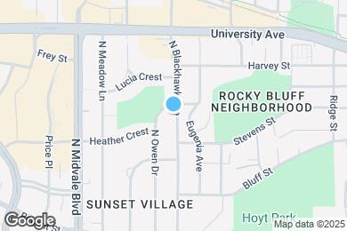 Map image of the property - 522 N Blackhawk Ave