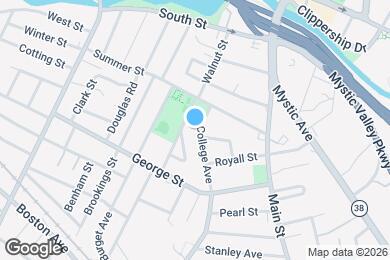 Map image of the property - 21 College Ave