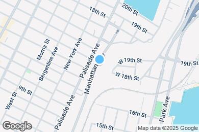 Map image of the property - 1306 Manhattan Ave