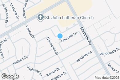 Map image of the property - 1617 Churchill Ln