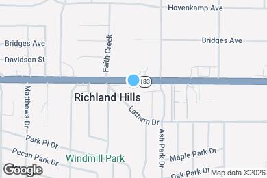 Map image of the property - Bellaire