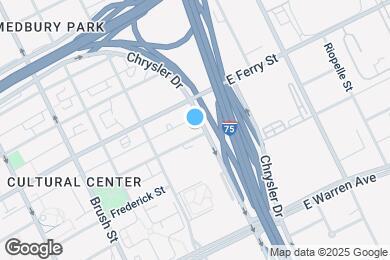 Map image of the property - 701 E Kirby St