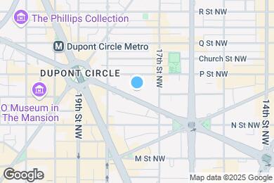 Map image of the property - 1727 Massachusetts Ave NW