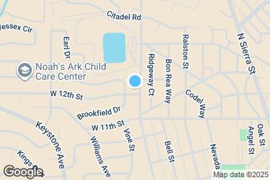 Map image of the property - 715 W 12th St