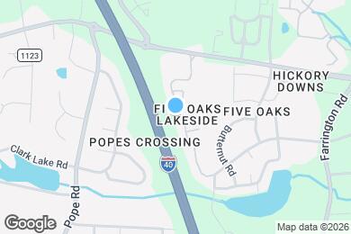Map image of the property - 4210 Pin Oak Dr