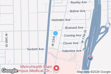Map image of the property - 3283 W 23rd Pl