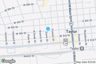 Map image of the property - 409 W 4th St