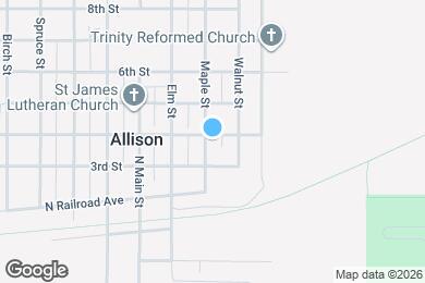 Map image of the property - 320 Maple St