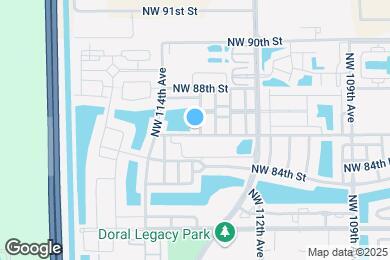 Map image of the property - 8618 NW 113th Ct