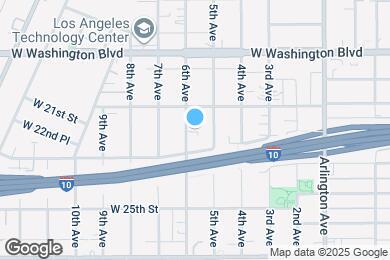 Map image of the property - 2130 6th Ave