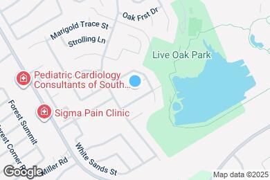 Map image of the property - 7814 Hollow Oak