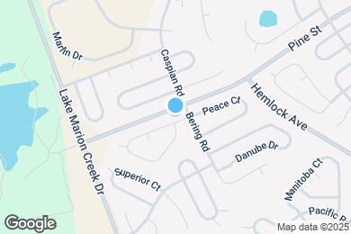 Map image of the property - 505 Peace Dr
