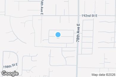 Map image of the property - 7528 194th St Ct E