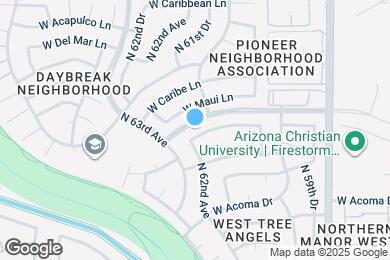 Map image of the property - 6150 W Mauna Loa Ln