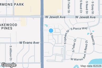 Map image of the property - 7487 W Pacific Ln