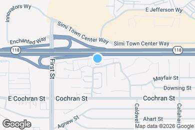 Map image of the property - 2519 Chandler Ave